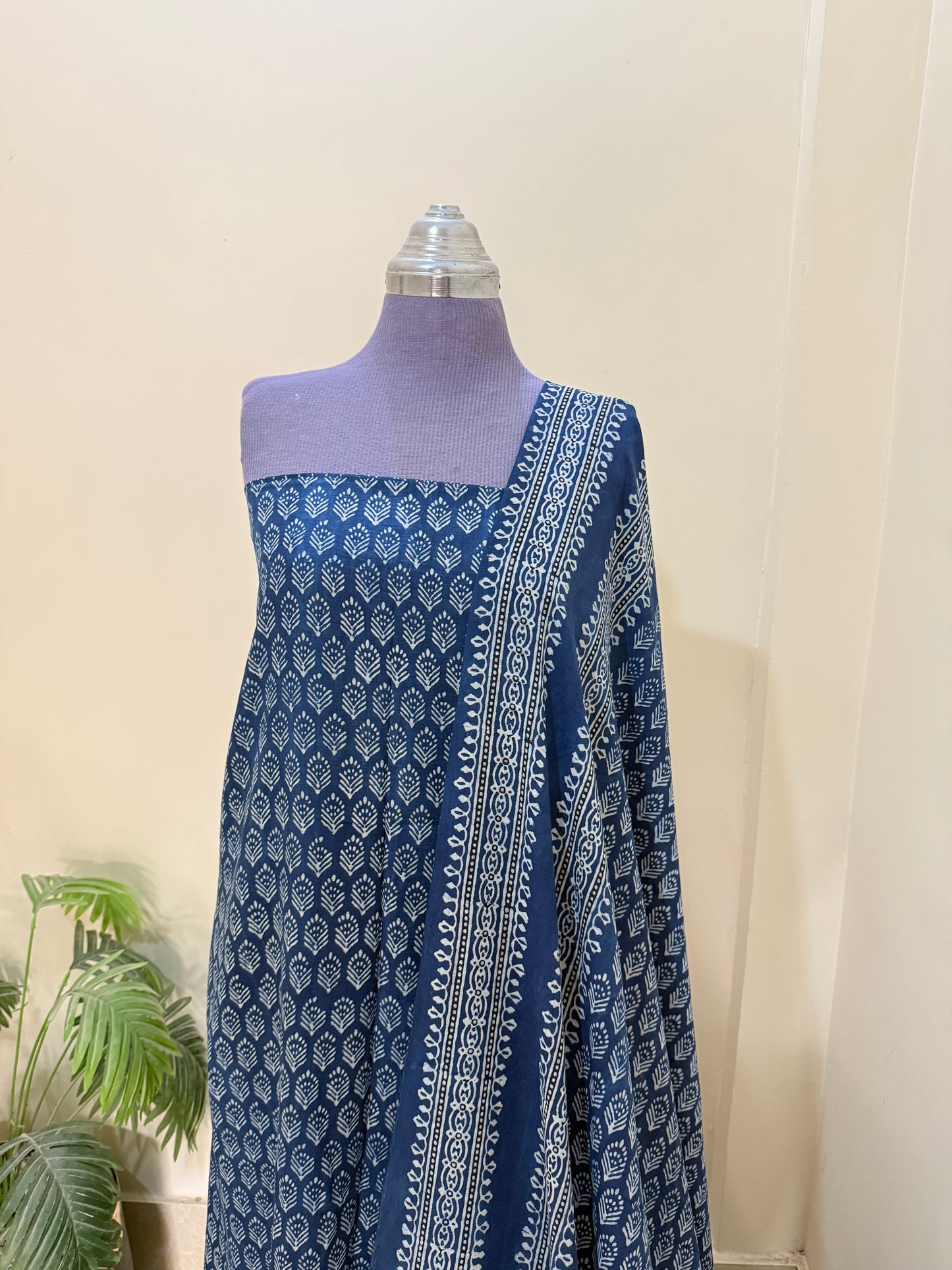 2 Piece (Natural dye) Indigo