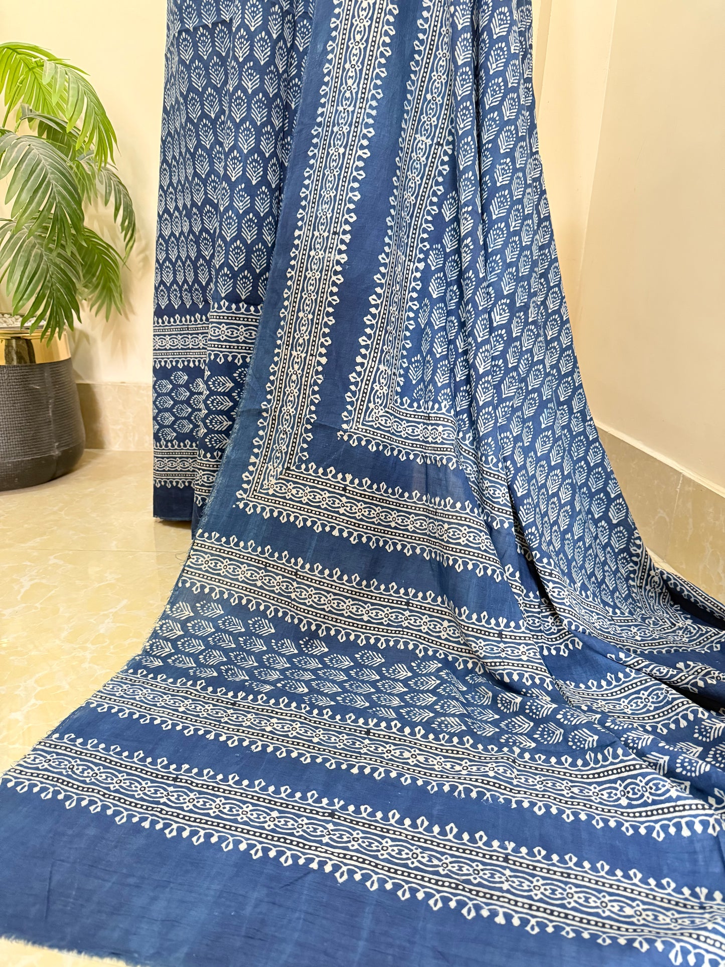 2 Piece (Natural dye) Indigo