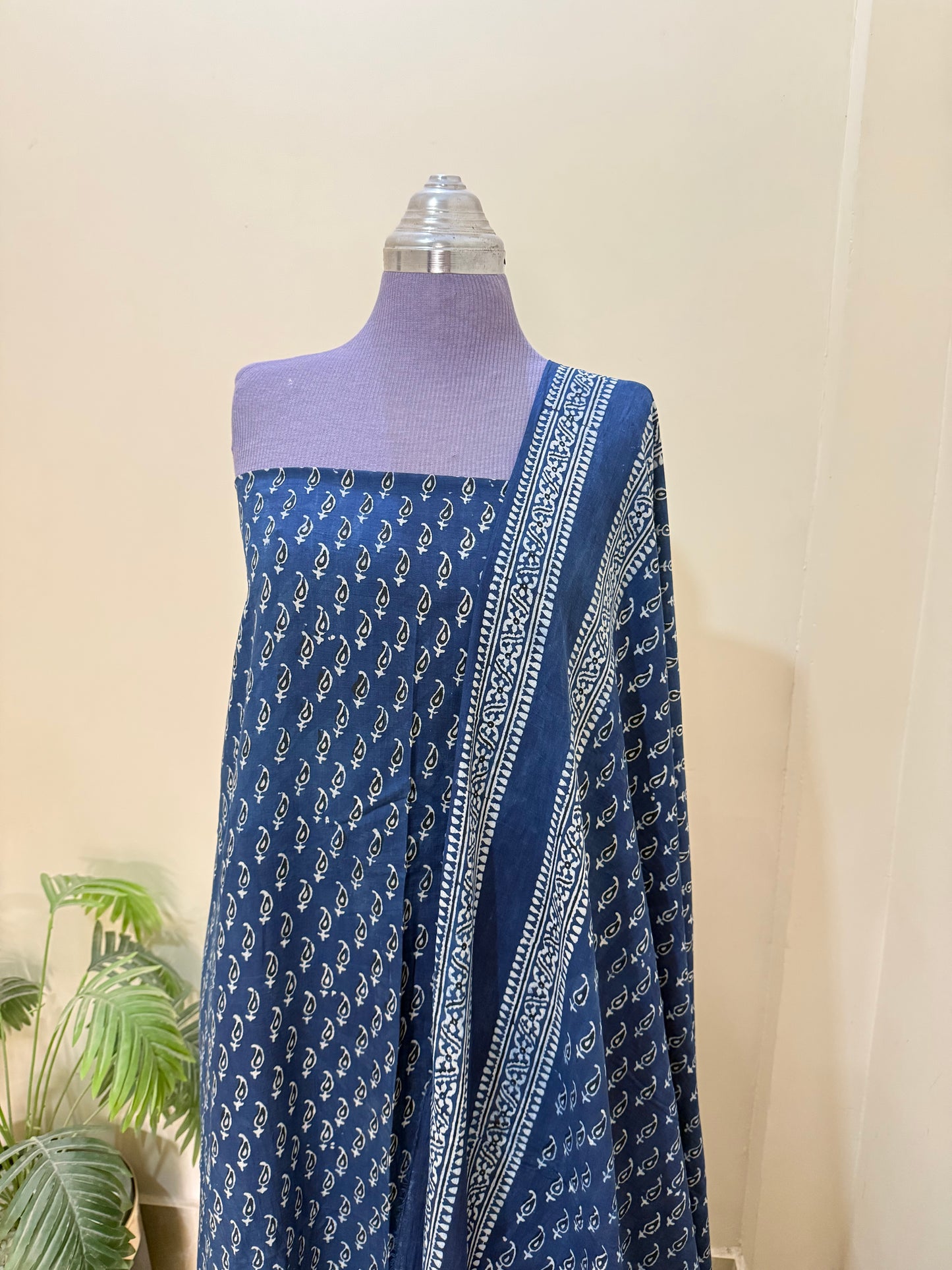 2 Piece (Natural dye) Indigo