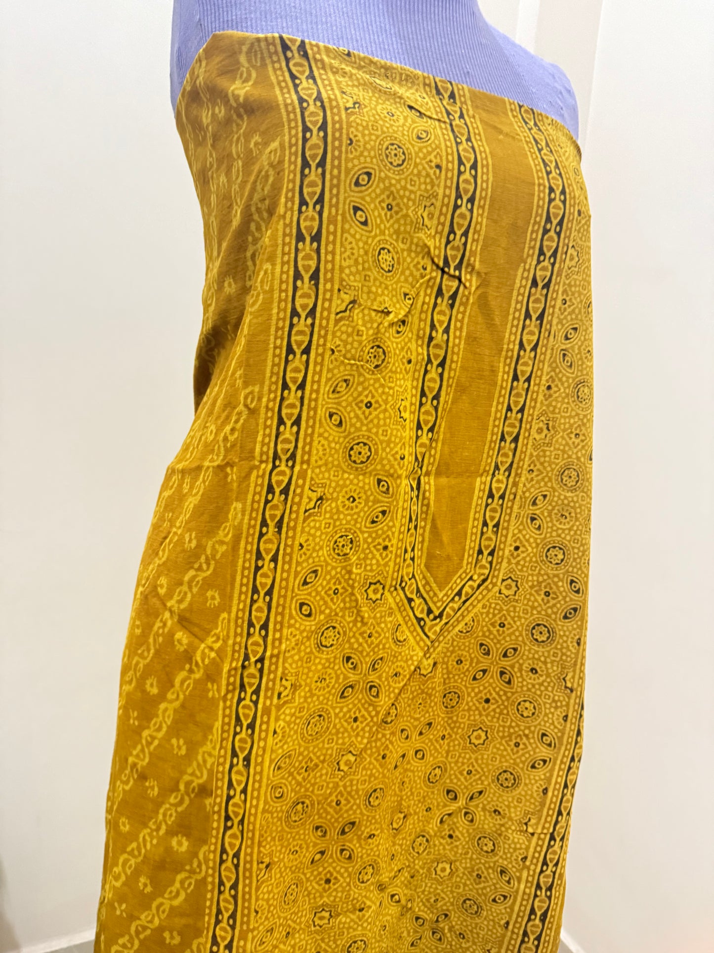 2 piece (Natural dye) mustard