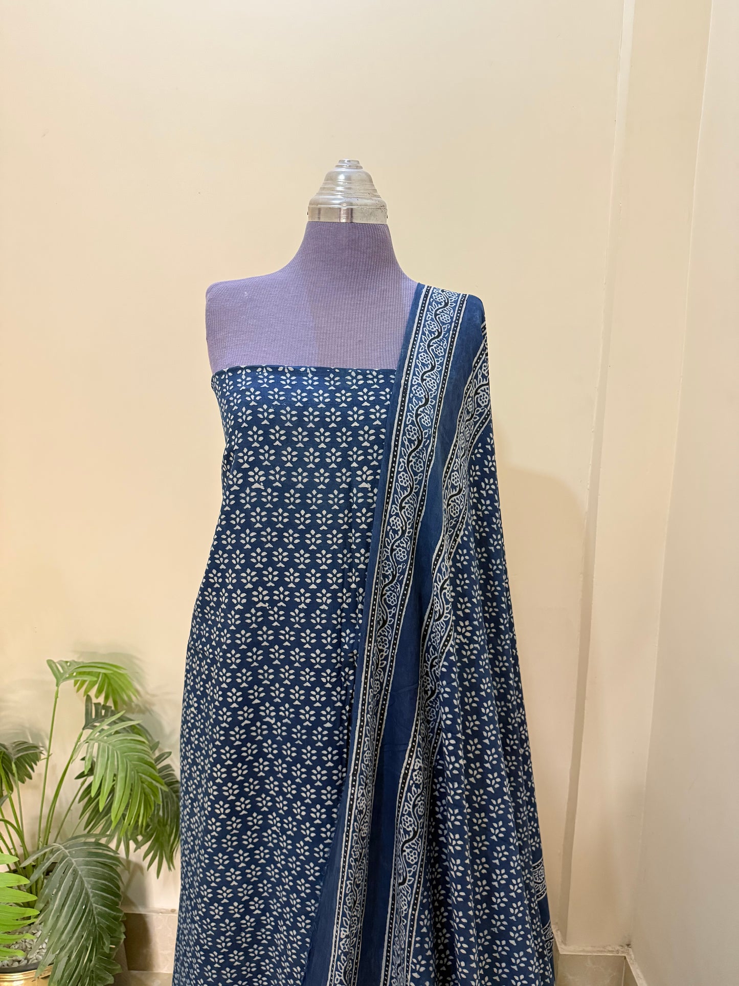 2 Piece (Natural dye) Indigo