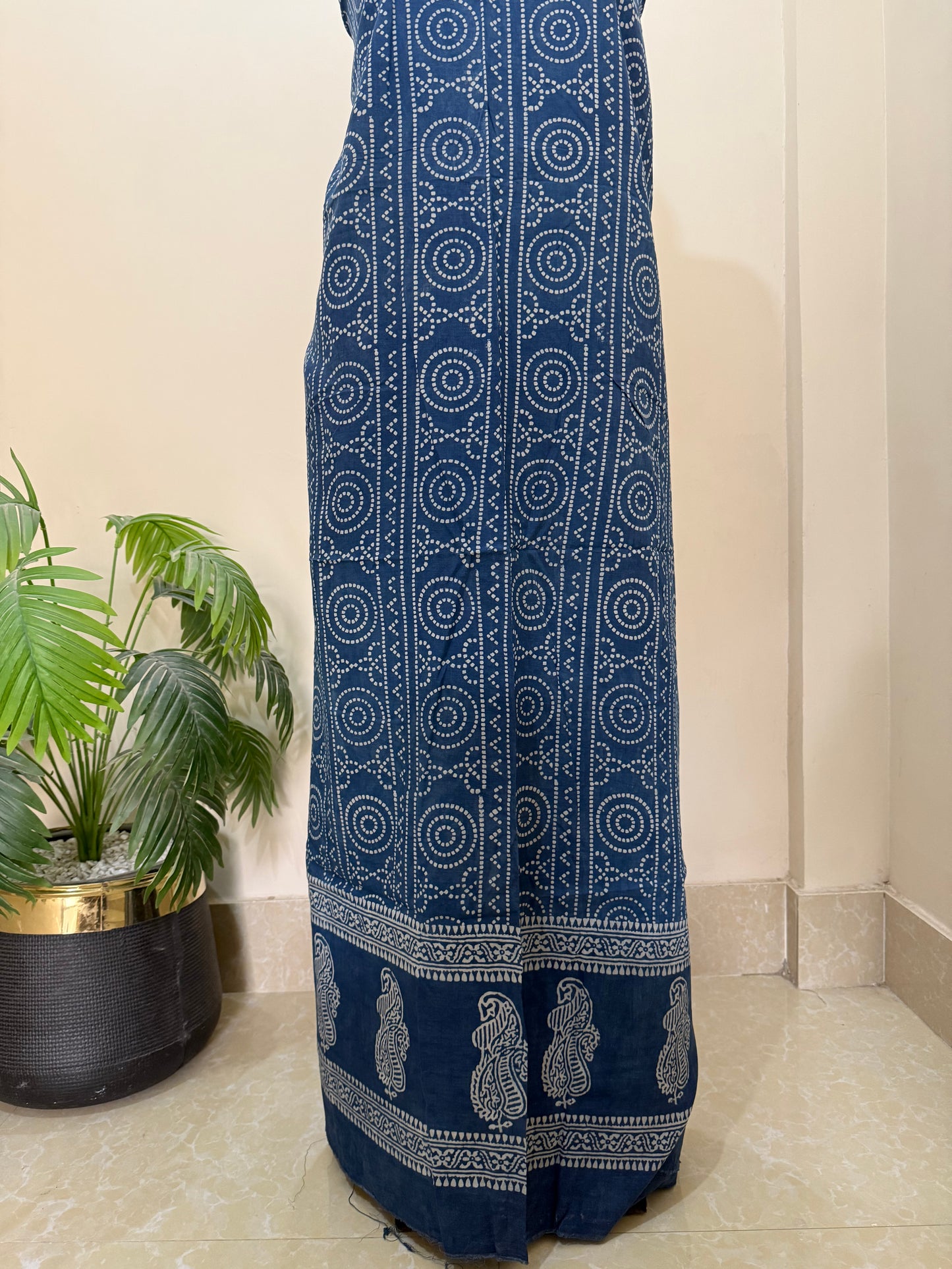 2 Piece (Natural dye) Indigo
