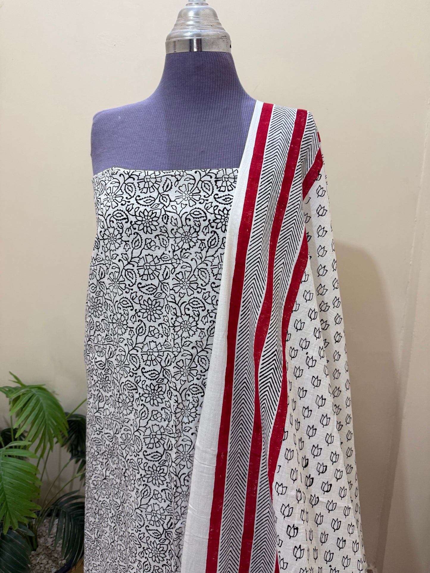 2 Piece (Block print)
