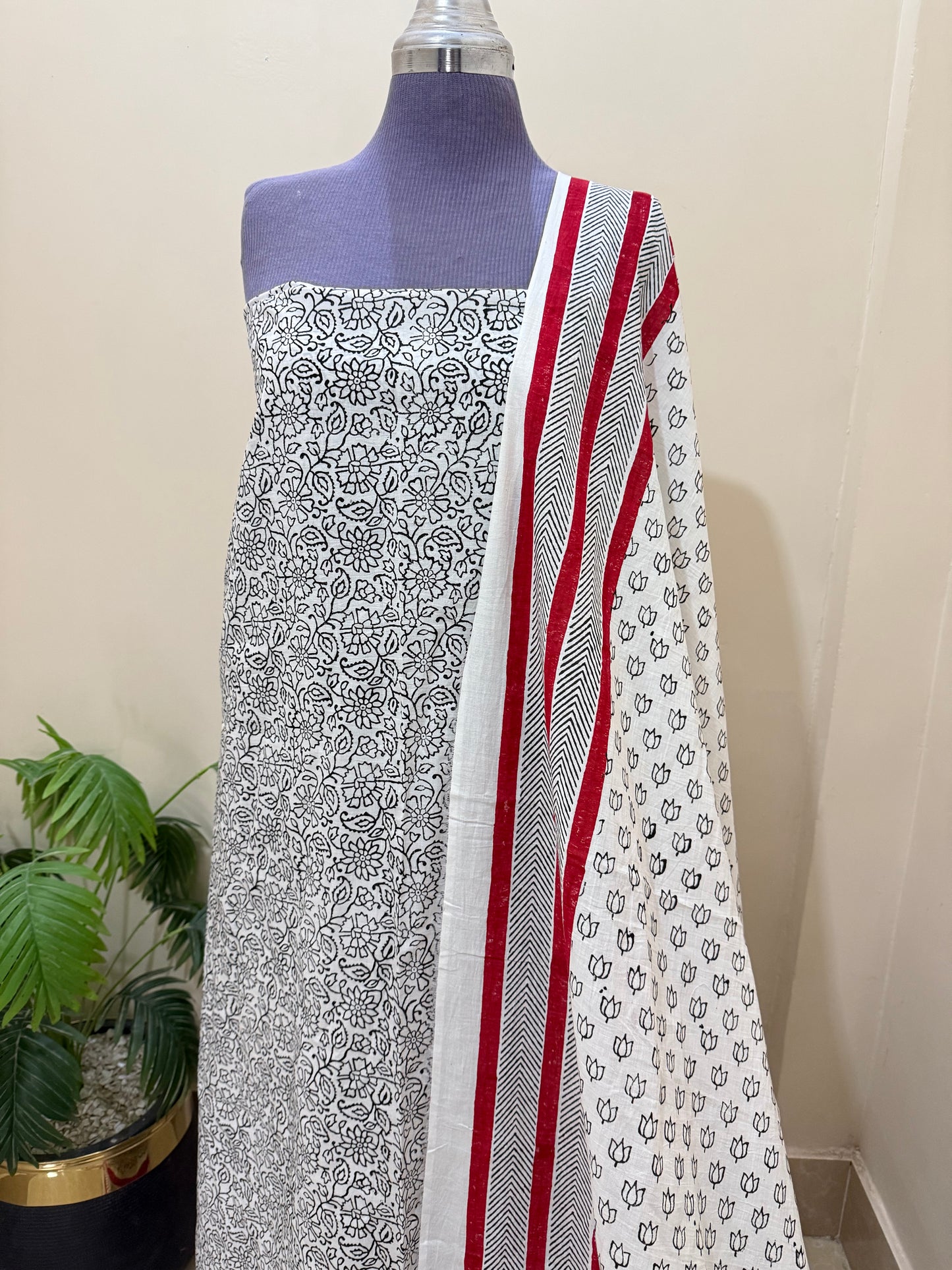 2 Piece (Block print)